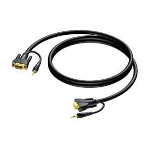 ProCab SVGA han > SVGA han & Stereo Audio Jack