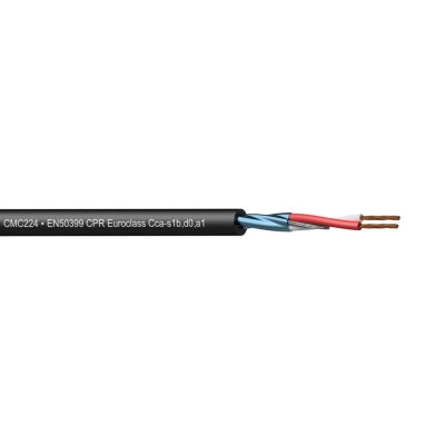 ProCab Flamoflex mikrofon kabel EN50399 2 x 0.22mm  300 m