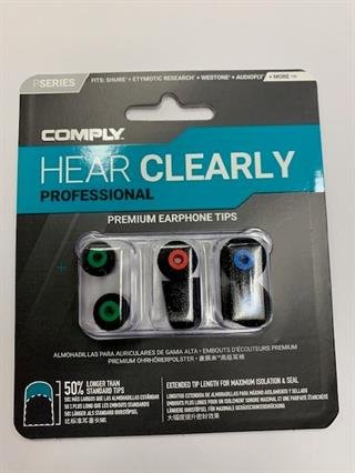 Comply premium Foam earphone tips 3 strrelser
