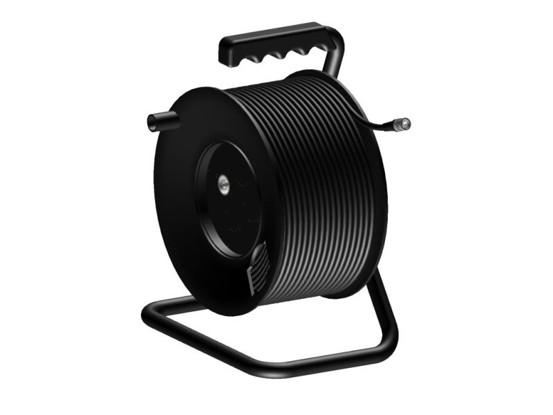 ProCab kabelrulle m/ Composite Video kabel 50 meter