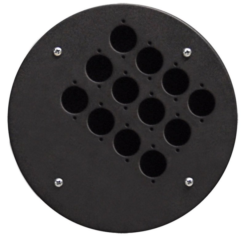 ProCab center plade til tromle 12 x D size hul