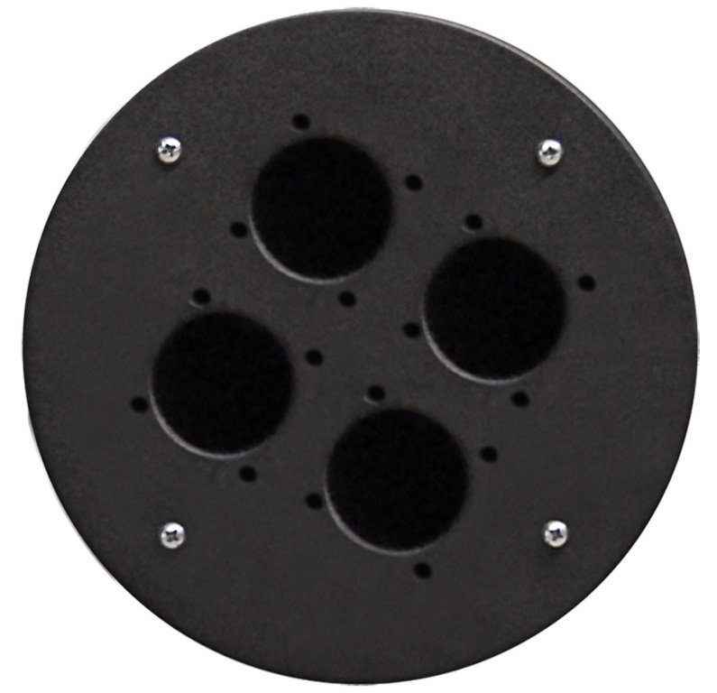 ProCab center plade for tromle 4 x Power Schuko