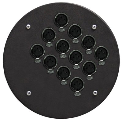 ProCab kabelrulle mikrofonkabel 12 in 10 m