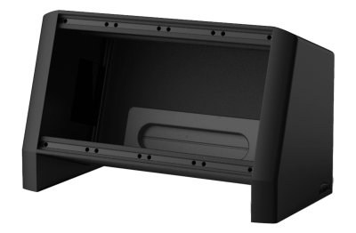 Caymon CASY bordkasse til 4 rammer, kabeludg, Sort