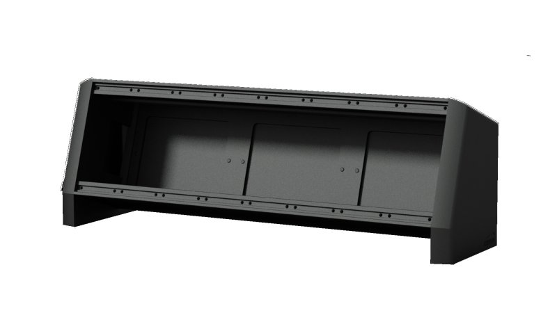 Caymon CASY skrivebordsboks til 8 rammer, Sort