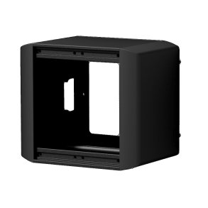 Caymon CASY v�ggbox f�r 2 ramar, Svart