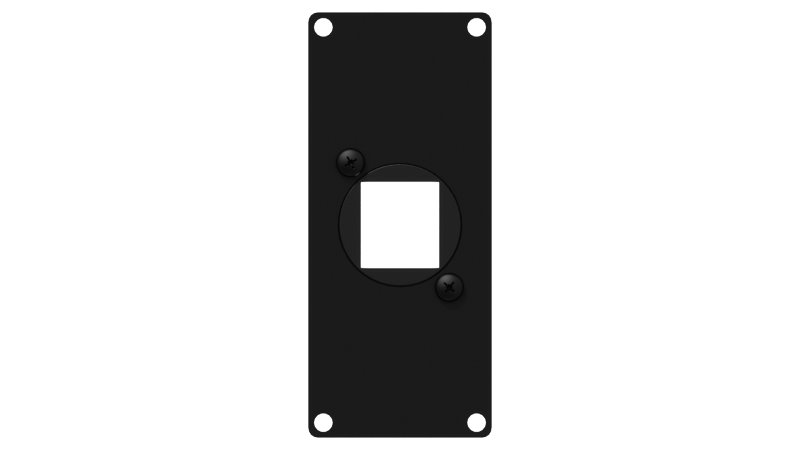 Caymon CASY106 1 plads, plade 1 x Keystone-adapter