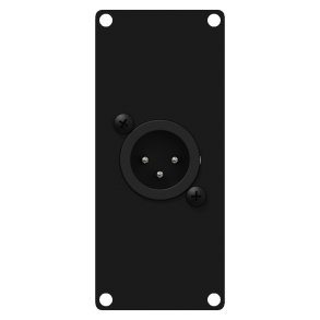 Caymon CASY122 1 plads, plade 1 x XLR han > 3-pin