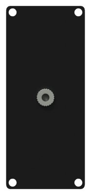 Caymon CASY136 1 plads, plade 1 x Minijack > 3-pin