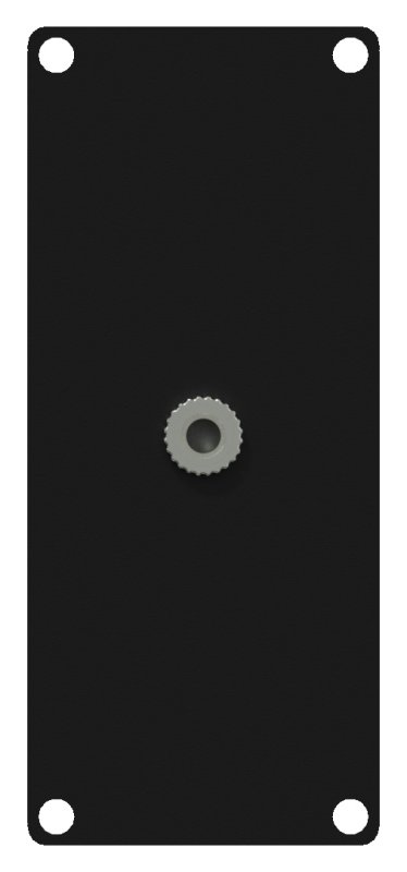 Caymon CASY136 1 plads, plade 1 x Minijack > 3-pin