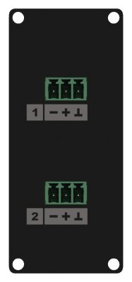 Caymon CASY138 1 platse, pl�t 2 x 3-pin >3-pin terminal