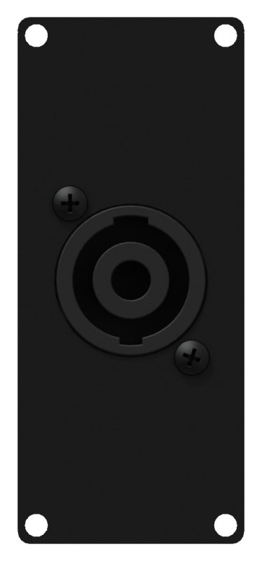 Caymon CASY141 1 plats, platta 1 x SpeakOn till 4-pin