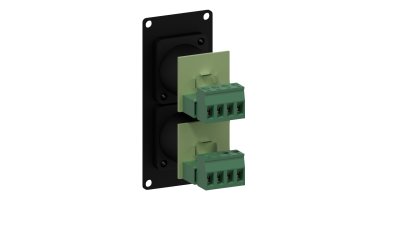 Caymon CASY142 1 plads, plade 2 x SpeakOn til 4-pin