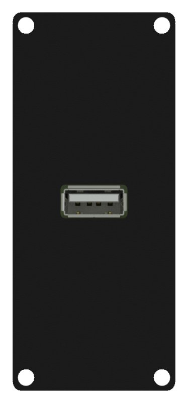 Caymon CASY162 1 plats, USB 2.0 > 4-pin