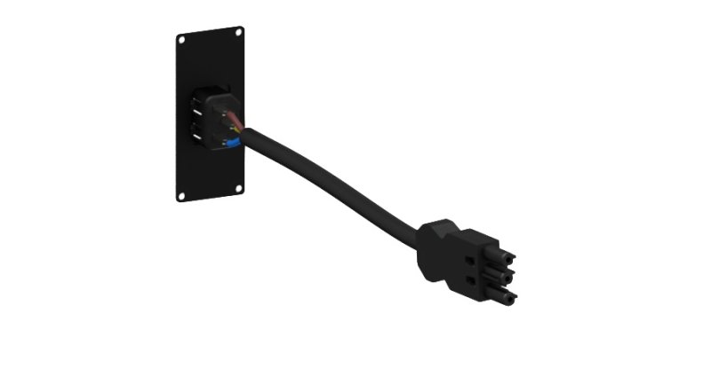 Caymon CASY181 1 plats, euro power input