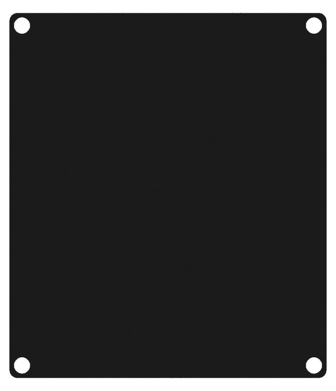 Caymon CASY201A 2 pladser, lukket blndplade i ALU