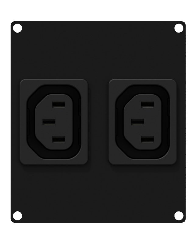 Caymon CASY282 2 pladser, 2 x Euro power Outputs