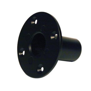 Caymon Hjttaler flange adapter, Sort