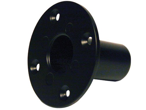 Caymon Hjttaler flange adapter, Sort
