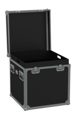 Caymon flightcase med hengslet lg 620 x 600 x 600 mm
