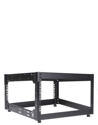 Caymon �ben rack ramme justerbar dybde 500 > 800 mm, 6 unit