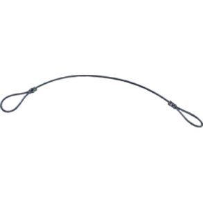 Caymon sikkerhedswire st�l 4 mm 25 cm