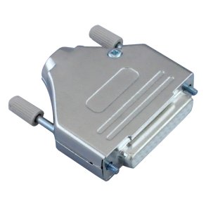 25 polet D-sub, hun, metalhus