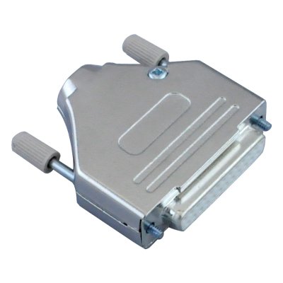 25 polet D-sub, hun, metalhus