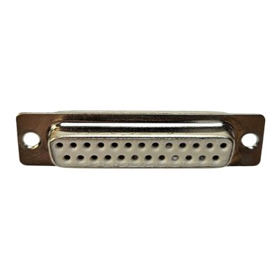 25 polet D-sub, hun, metalhus