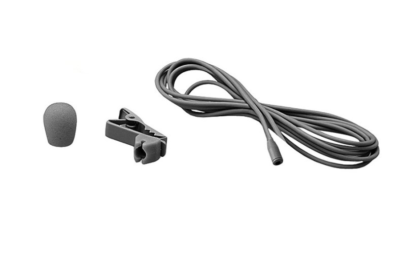 Da-Cappo clips mikrofon sort -45dB