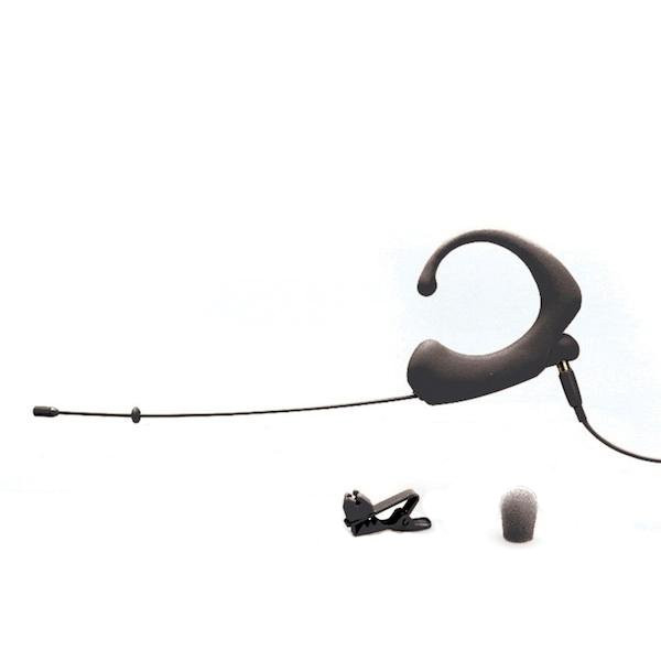 Da-Cappo headset mikrofon sort -45db inkl. adapter til Sennheiser