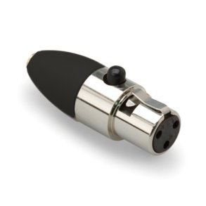 Da-Cappo AKG-adapter TA3F-connector sort