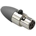 Da-Cappo Shure adaptor TA4F sort