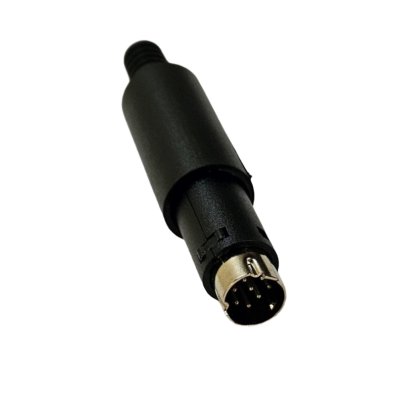Mini DIN 8 pol kabel stik
