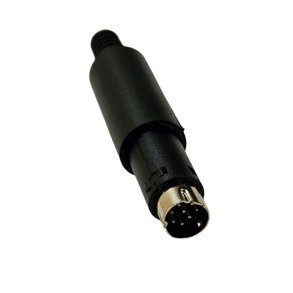 Mini DIN 8 pol kabel stik