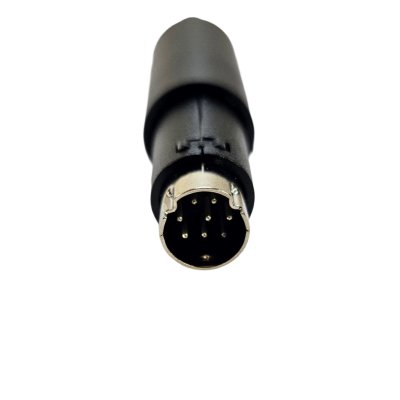 Mini DIN 8 pol kabel stik