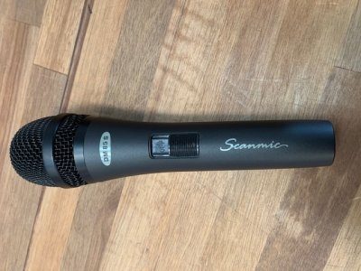 ScanMic dynamisk mikrofon m/afbryder