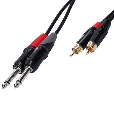 Enova adapterkabel 2 x jack til 2 x Phono