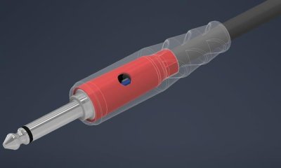 Enova Nxt super fleksibel instrument kabel  6,3 mm mono jack - flere l�ngder