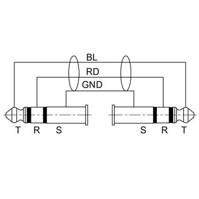Enova balanceret jack (stereo) kabel 
