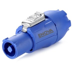 Enova Power input kabel stik, Bl�