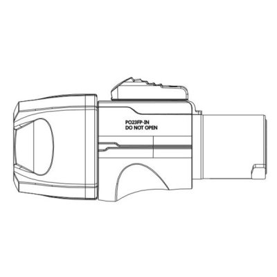 Enova Power input kabel stik, Bl�