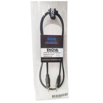 Enova minijack kabel 3,5 mm 3 pol stereo