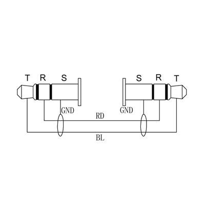 Enova minijack kabel 3,5 mm 3 pol stereo 