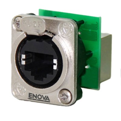 Enova RJ45 chassis gennemf�ring CAT5E Blank