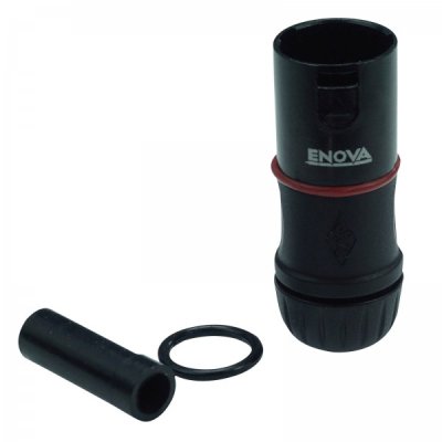 Enova RJ45 kabelhus Ethernet, Sort