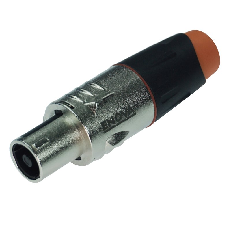 Enova hjttalerstik 4 pin hun metalhus 40 Amp