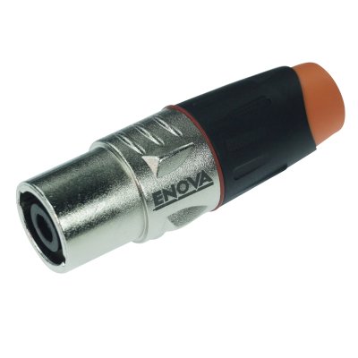 Enova h�jttalerstik 4 pin han metalhus 40 Amp