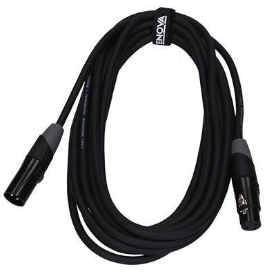 Enova XLR kabel 3-pin analog og AES DMX