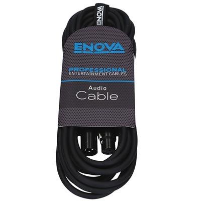 Enova XLR kabel 3-pin analog og AES DMX